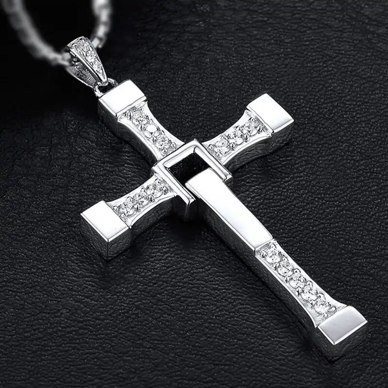 Luxus Edelstahl "Toretto Cross" Kette