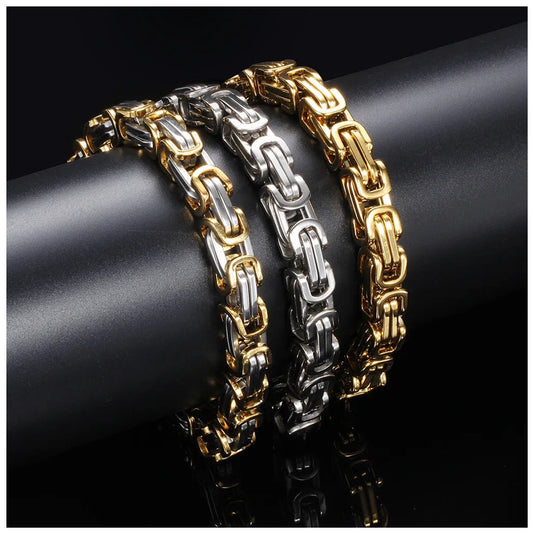 EDELSTAHL 8MM "KING" ARMBAND - ICERAIN JEWELRY
