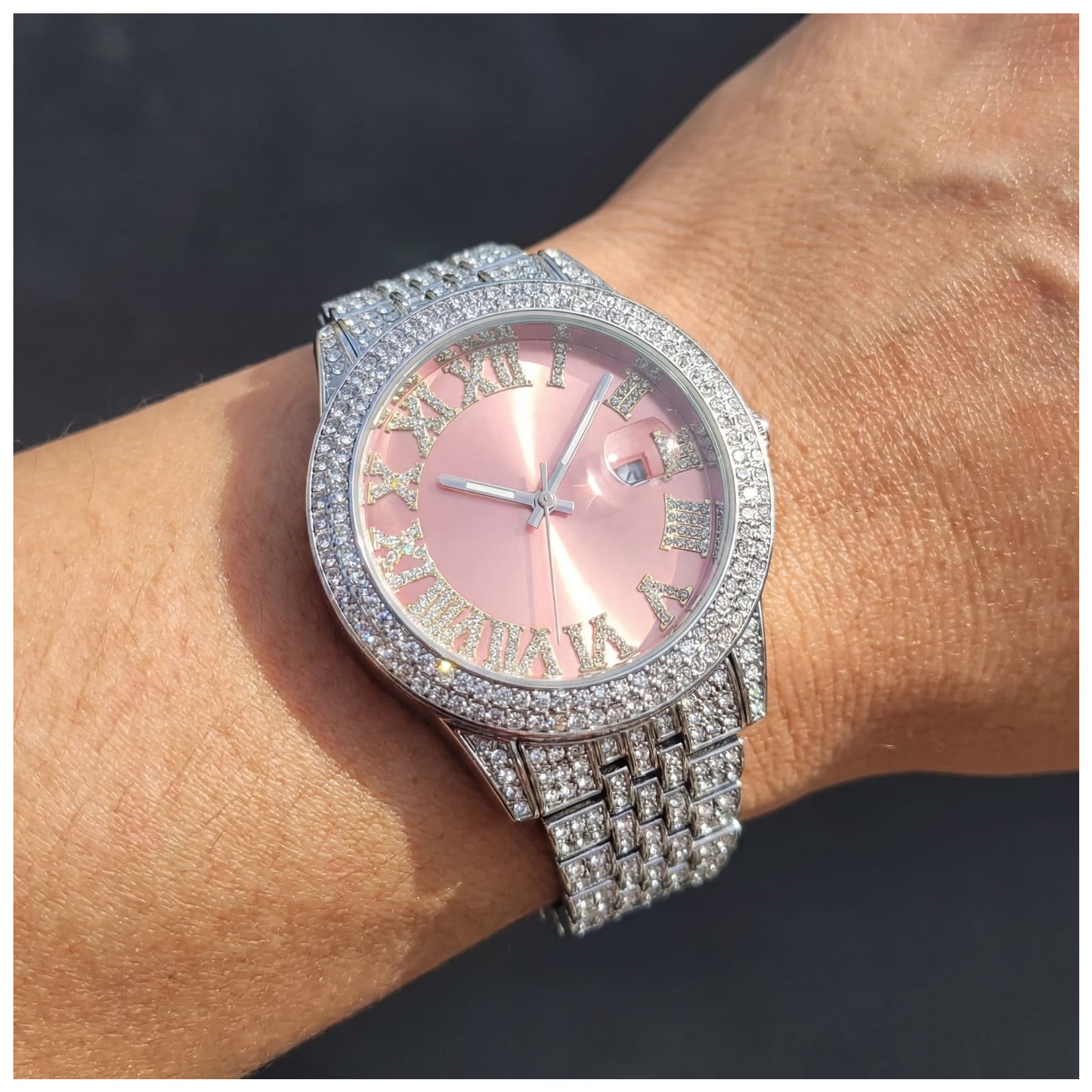 ICED OUT "REGINA" UHR - ICERAIN JEWELRY