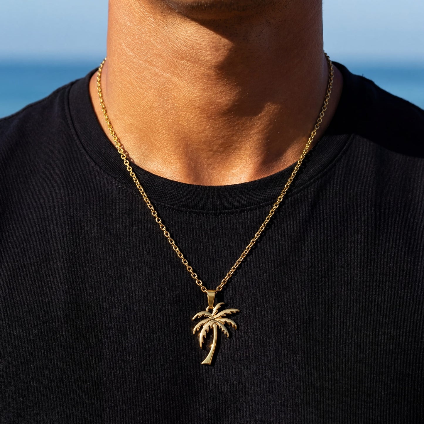 EDELSTAHL "PALM" KETTE - ICERAIN JEWELRY