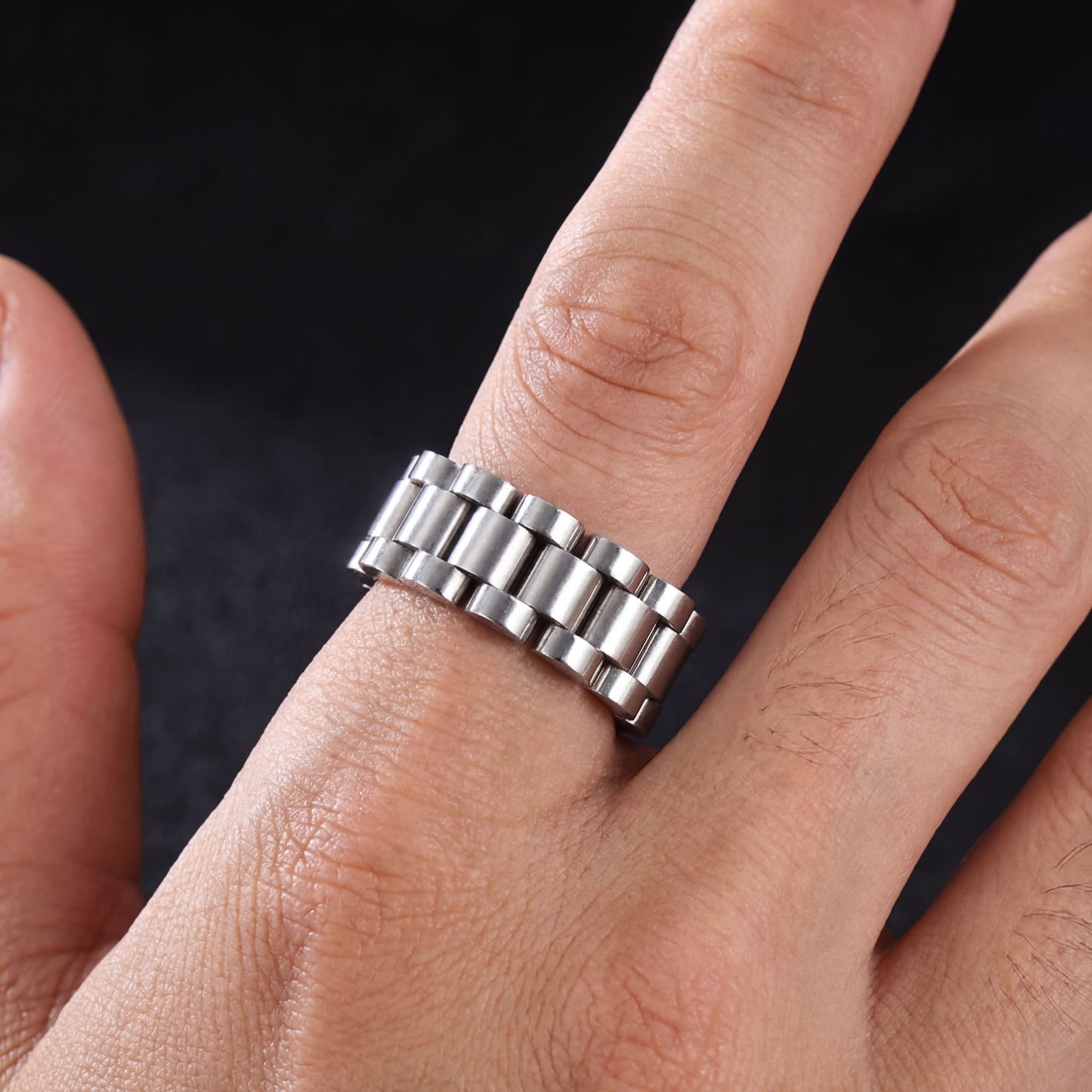 EDELSTAHL "JUBILEE" RING - ICERAIN JEWELRY