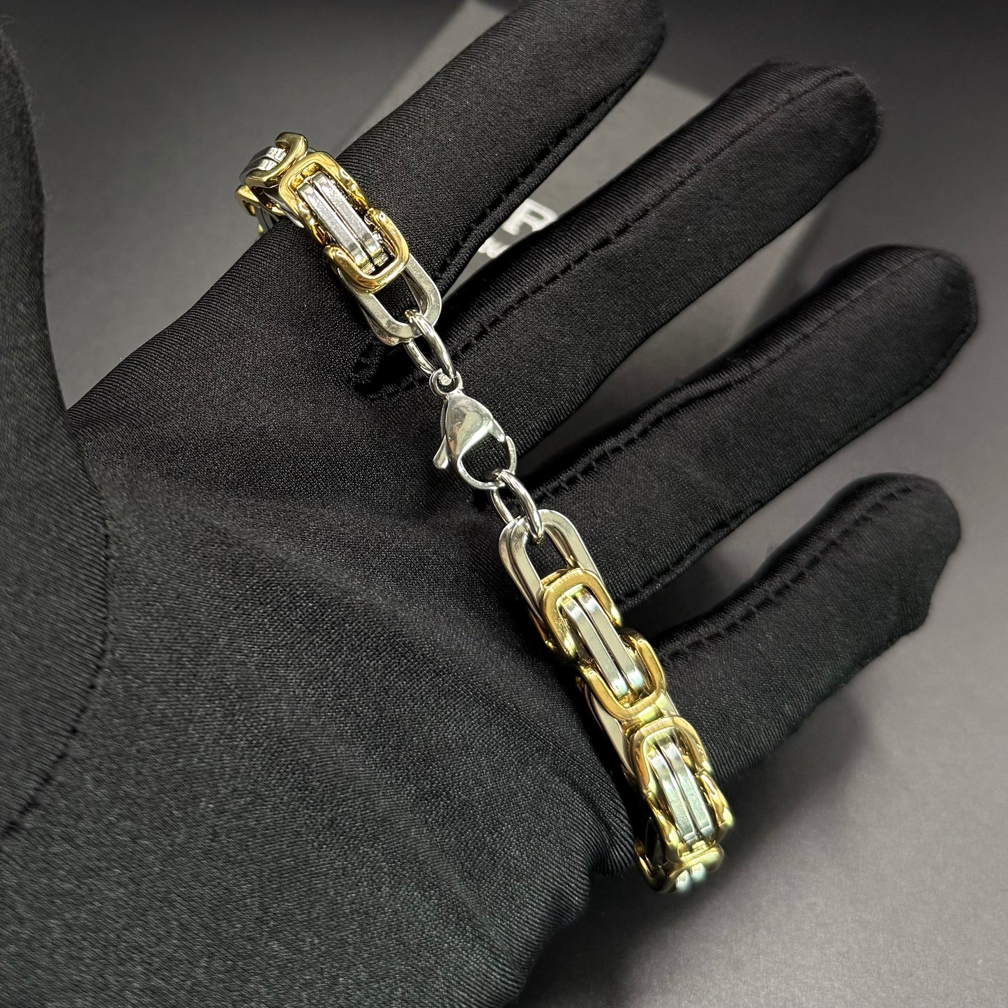 EDELSTAHL 8MM "KING" ARMBAND - ICERAIN JEWELRY