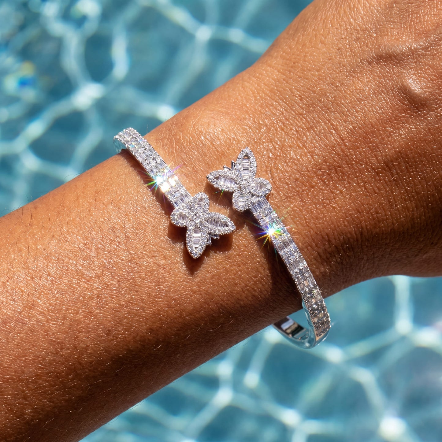 ICED OUT "BUTTERFLY" ARMREIF - ICERAIN JEWELRY