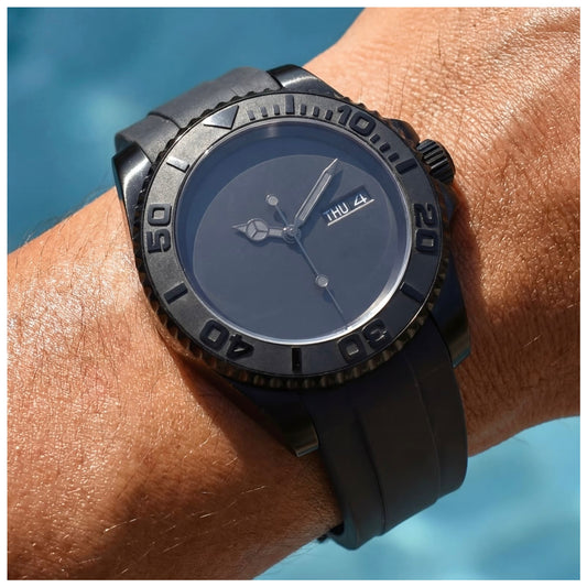 EDELSTAHL AUTOMATIK "GEAMTI" UHR - ICERAIN JEWELRY