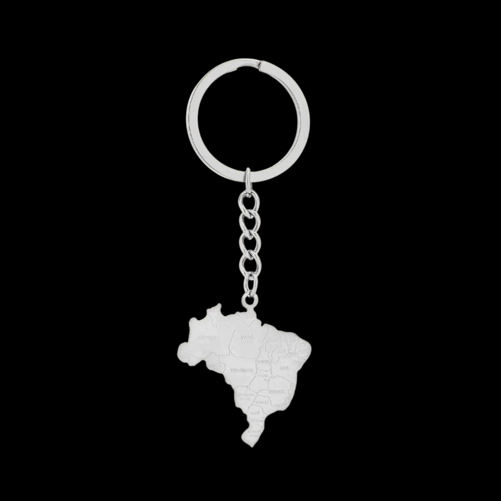EDELSTAHL "BRAZIL V2" SCHLÜSSELANHÄNGER - ICERAIN JEWELRY