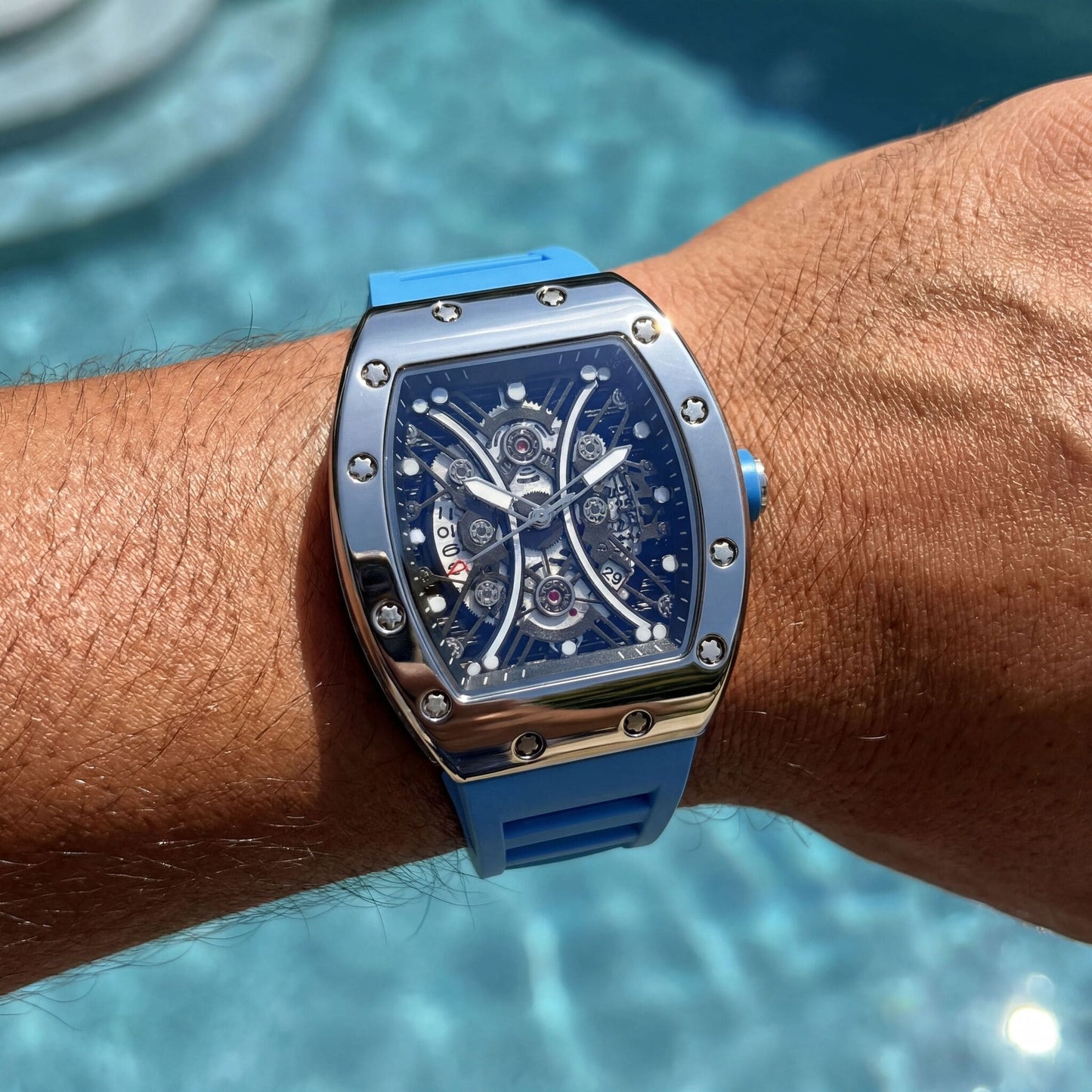 EDELSTAHL "WARRIOR V2" UHR - ICERAIN JEWELRY