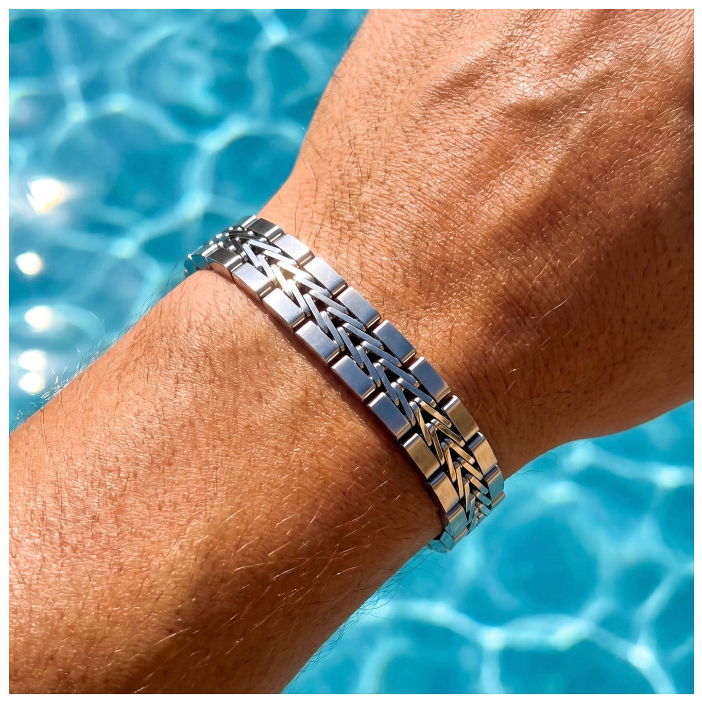 EDELSTAHL "AMI" ARMBAND - ICERAIN JEWELRY