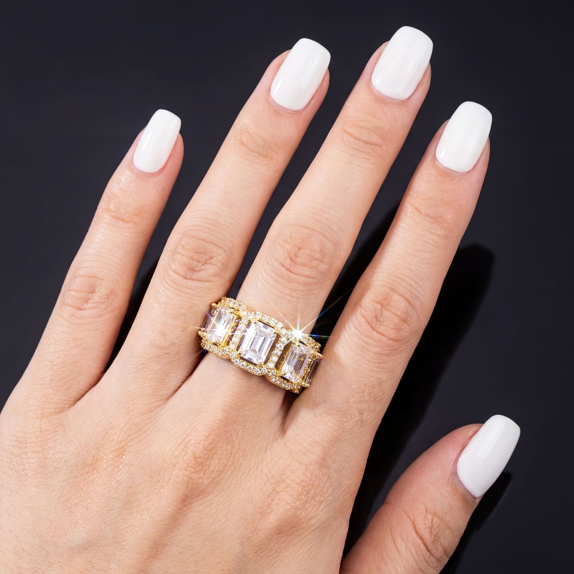 ICED OUT "ASH" RING - ICERAIN JEWELRY