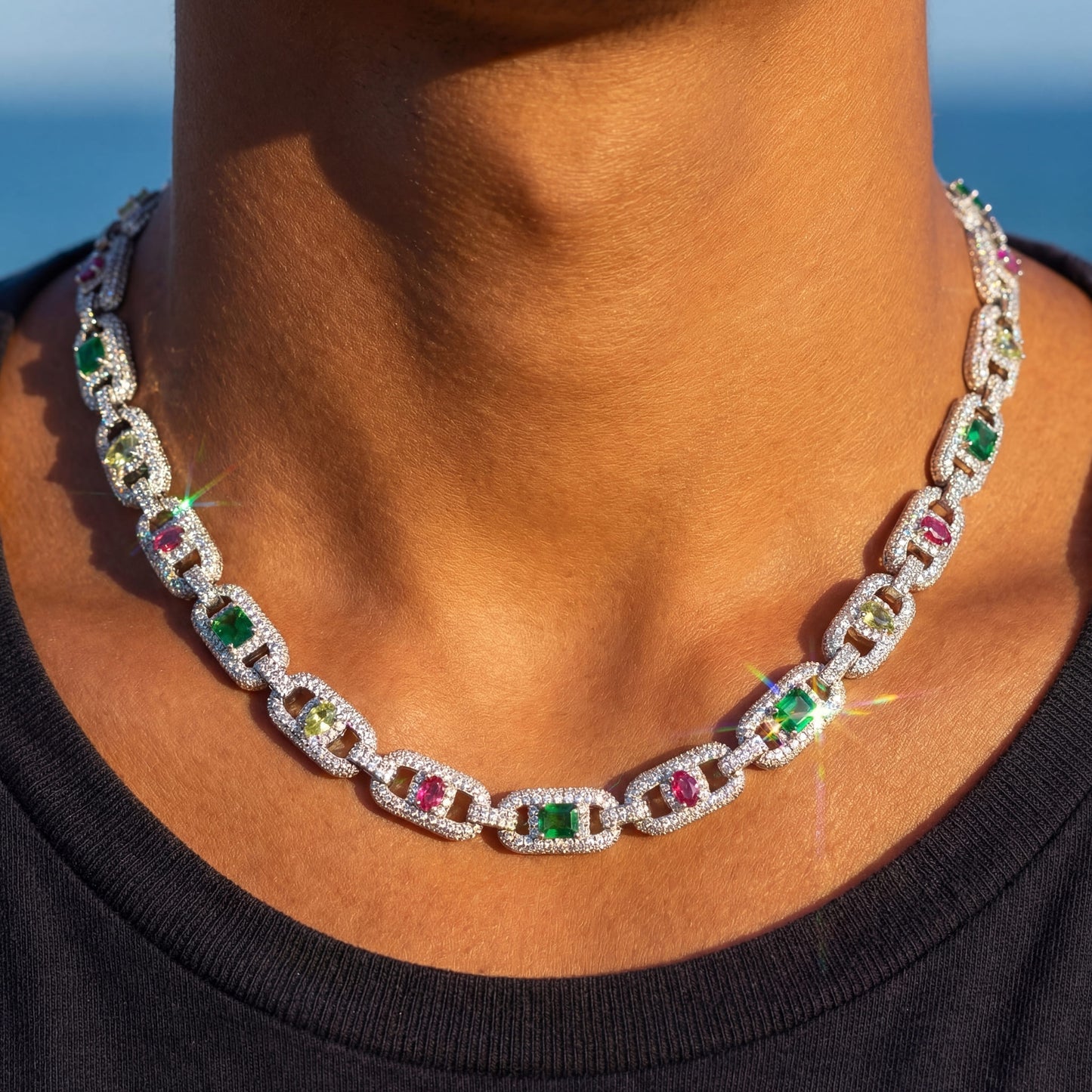 ICED OUT "TEAR" KETTE - ICERAIN JEWELRY