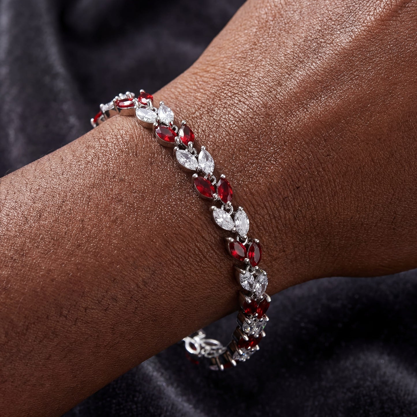 ICED OUT "FLOWER" ARMBAND - ICERAIN JEWELRY