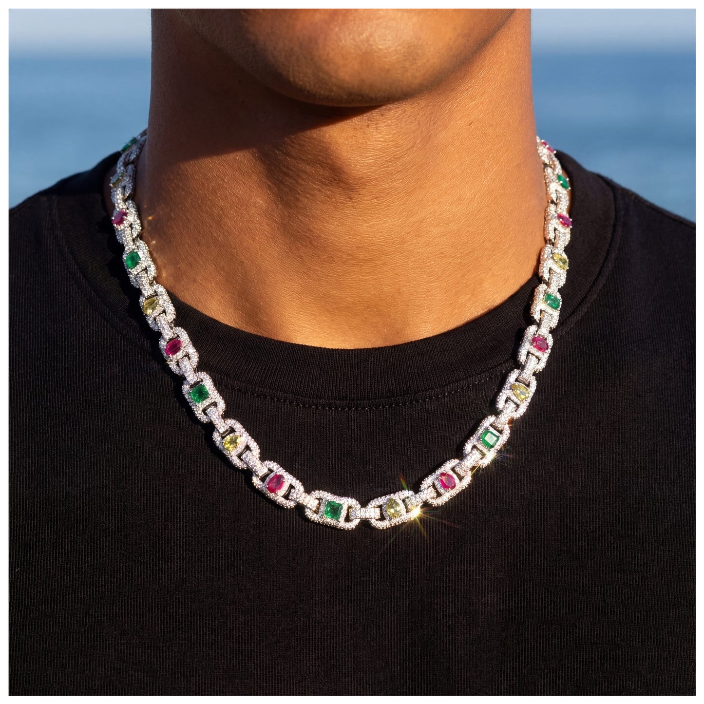 ICED OUT "TEAR" KETTE - ICERAIN JEWELRY