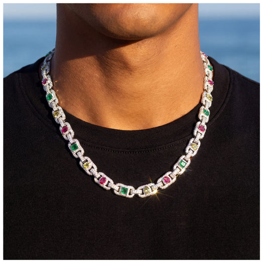 ICED OUT "TEAR" KETTE - ICERAIN JEWELRY
