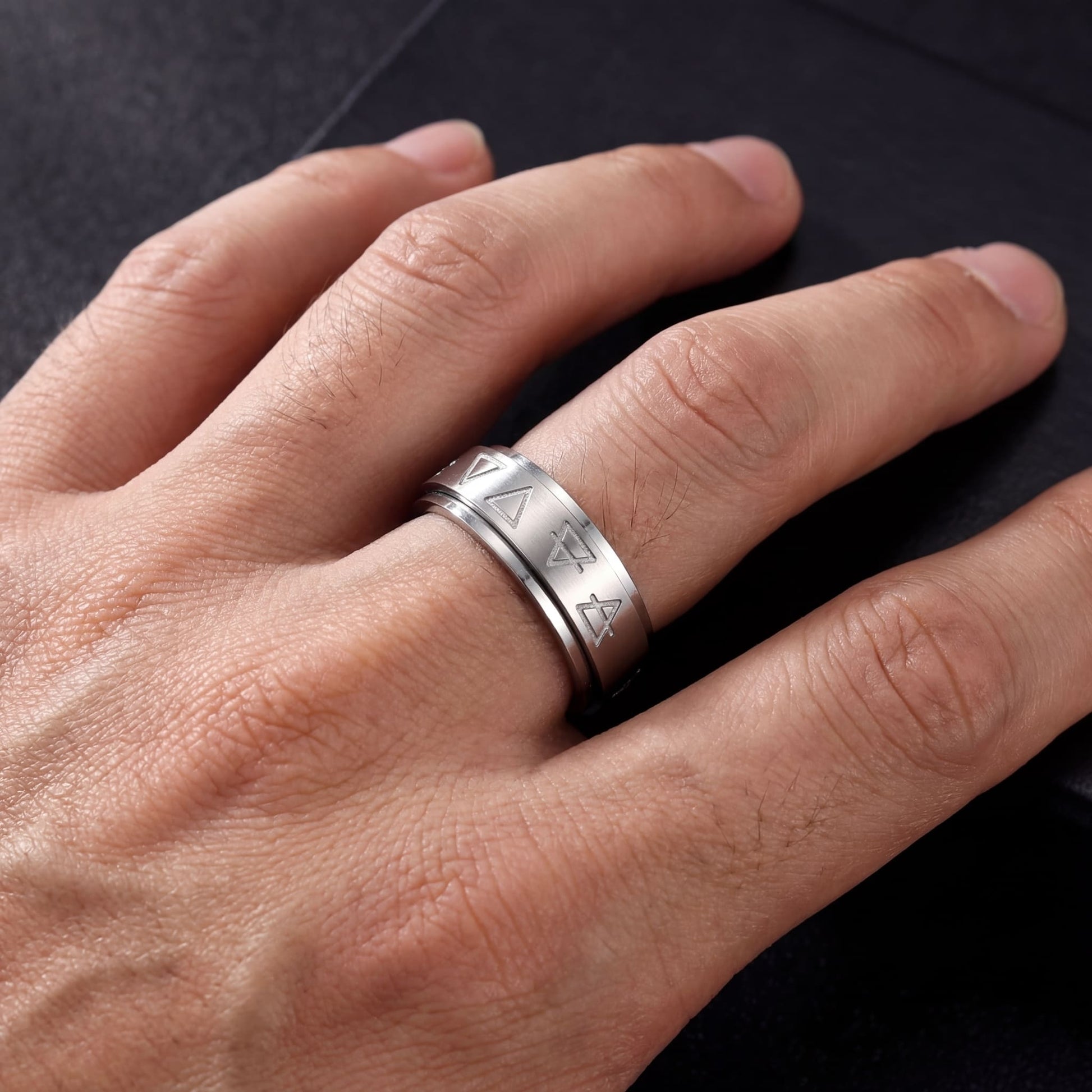 EDELSTAHL "WERLIN" RING - ICERAIN JEWELRY