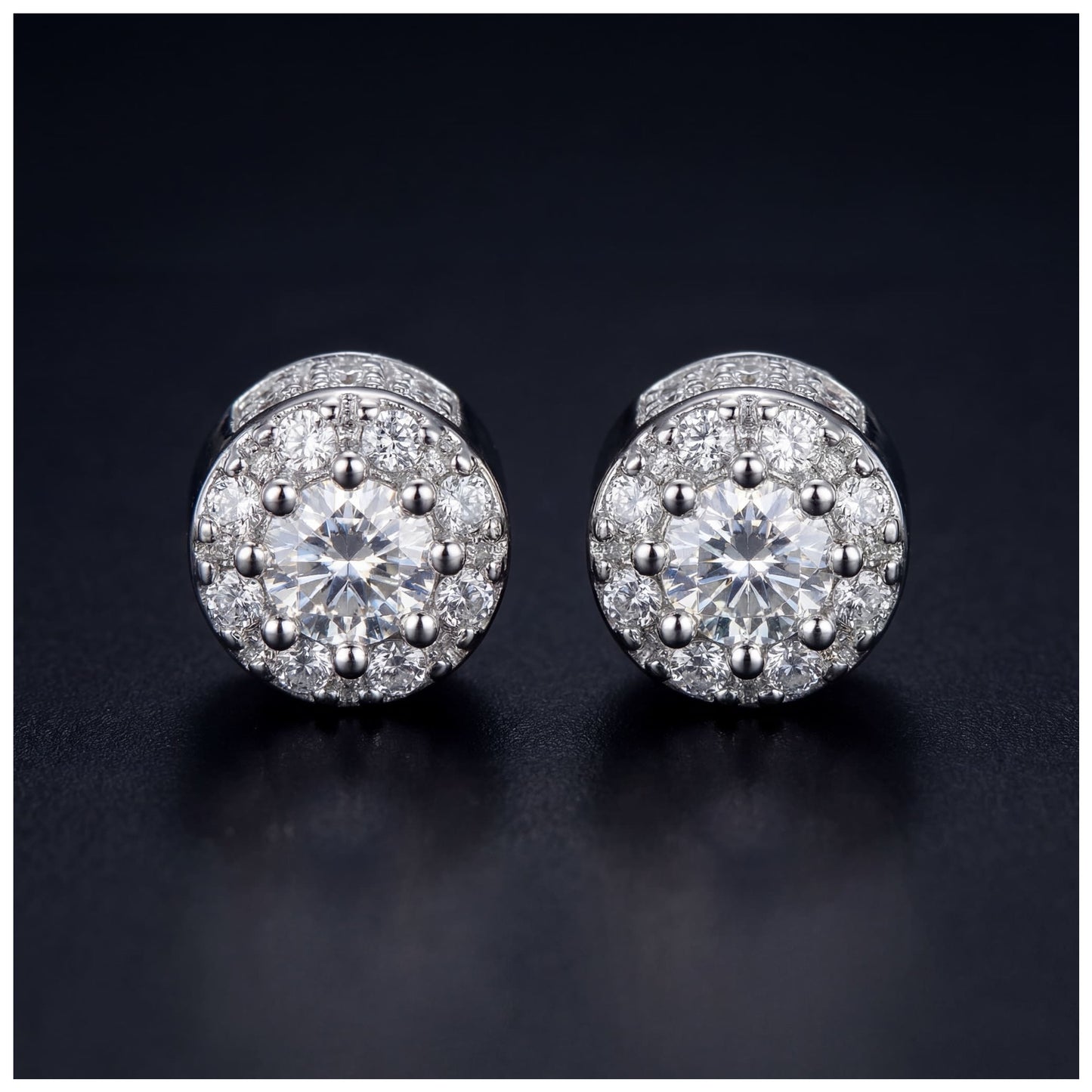 ICED OUT "FRANKO" OHRRINGE - ICERAIN JEWELRY
