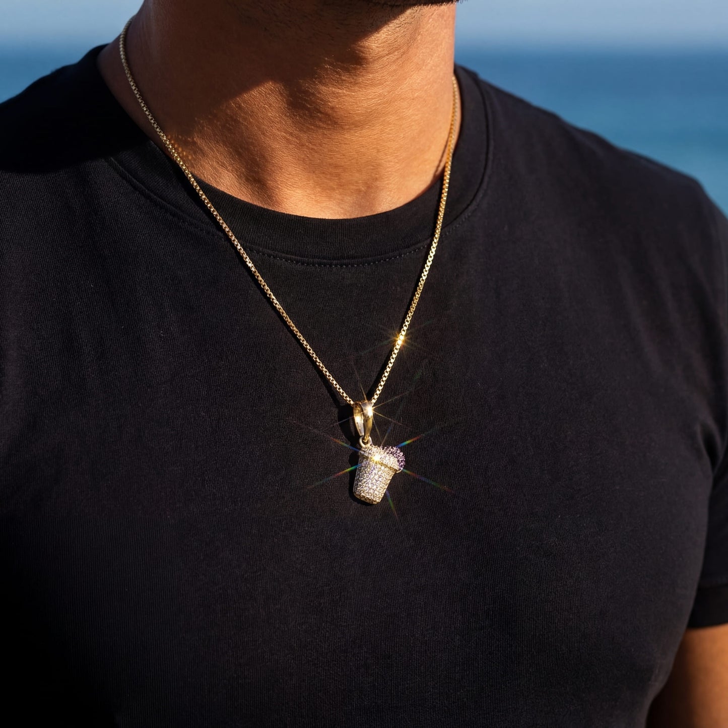 ICED OUT "ICE CUP" KETTE - ICERAIN JEWELRY