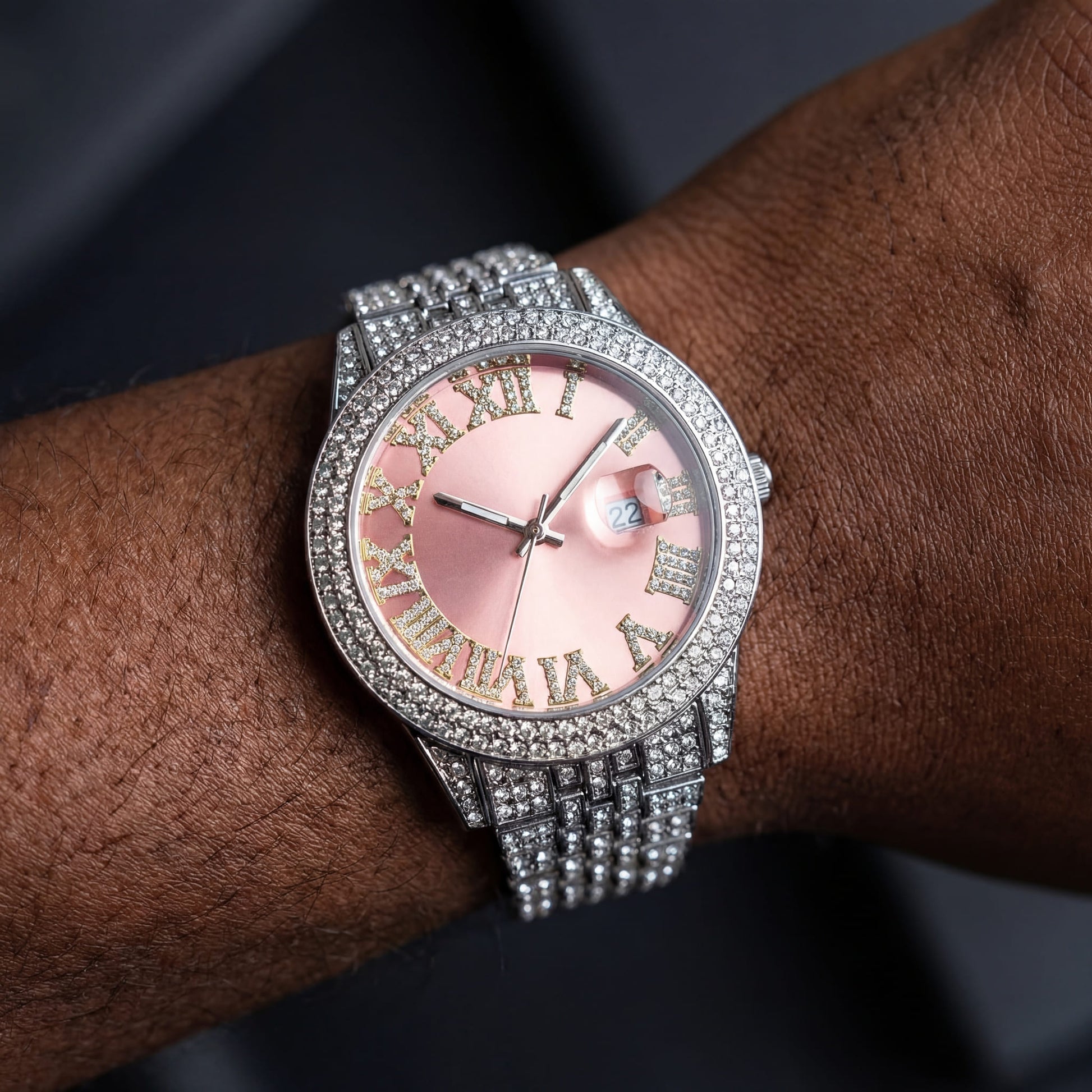 ICED OUT "REGINA" UHR - ICERAIN JEWELRY