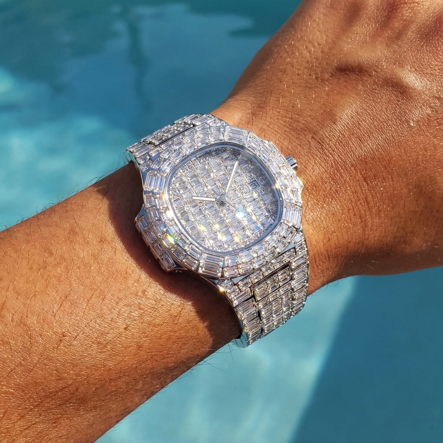 ICED OUT "DIVE" UHR - ICERAIN JEWELRY