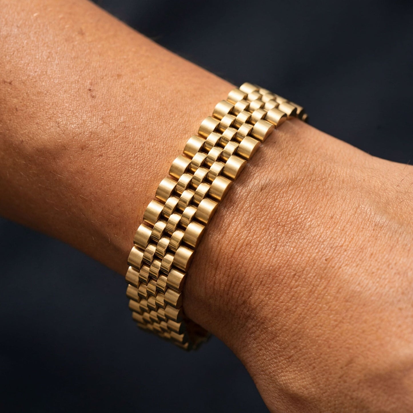 EDELSTAHL 15MM "JUBILEE" ARMBAND - ICERAIN JEWELRY