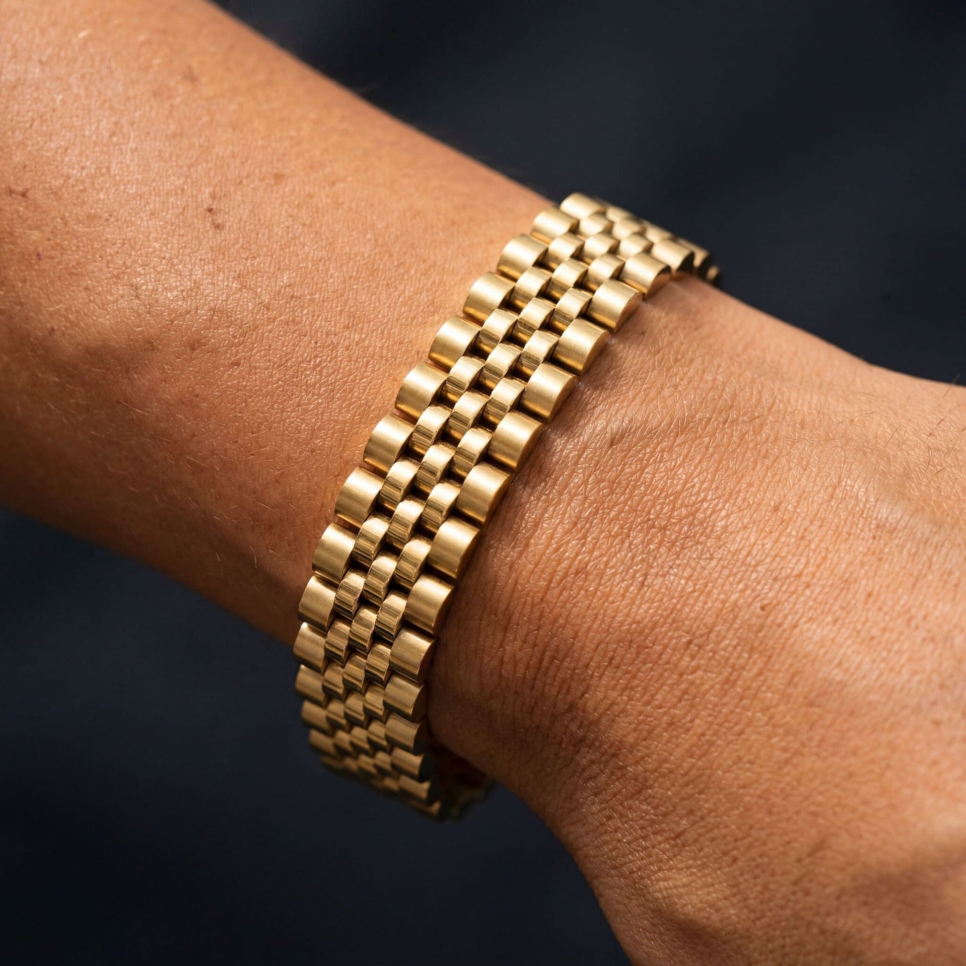 EDELSTAHL 15MM "JUBILEE" ARMBAND - ICERAIN JEWELRY