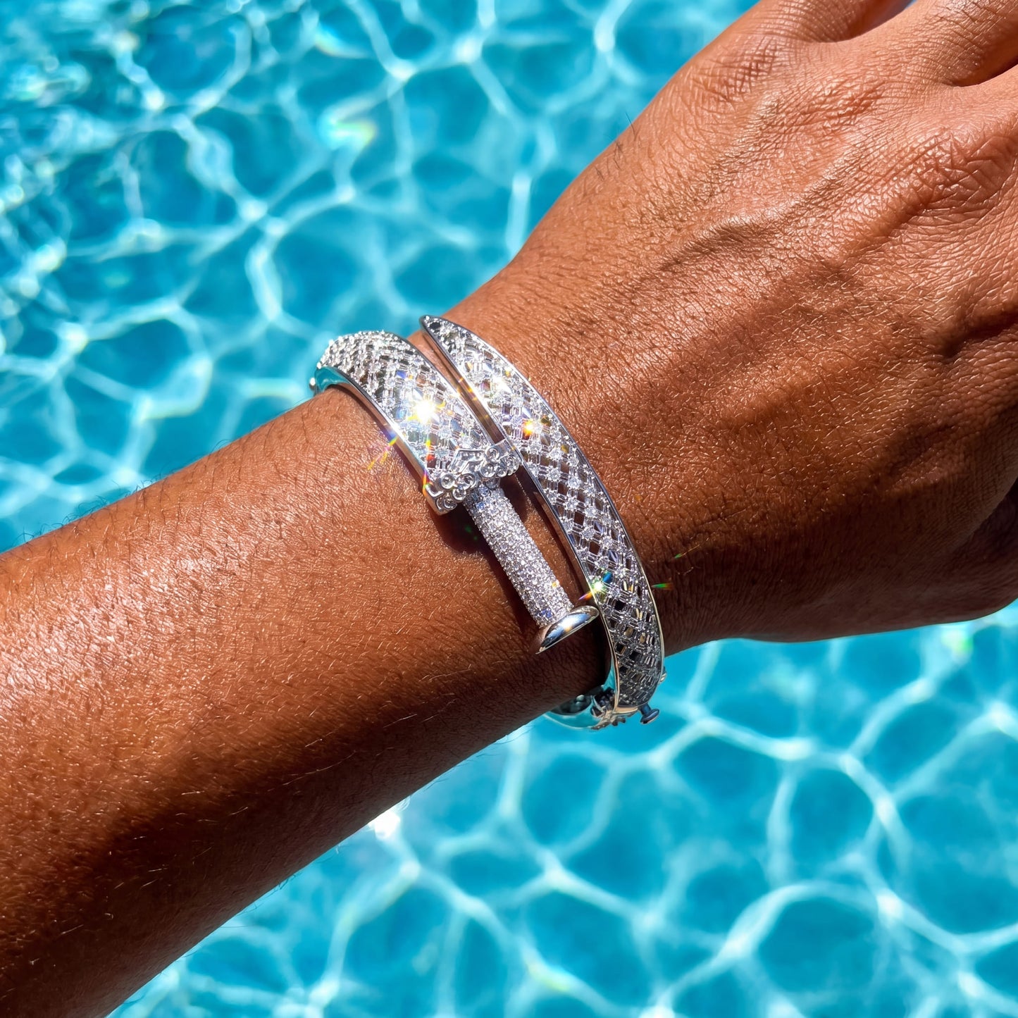 ICED OUT "KNIGHT V2" ARMREIF - ICERAIN JEWELRY