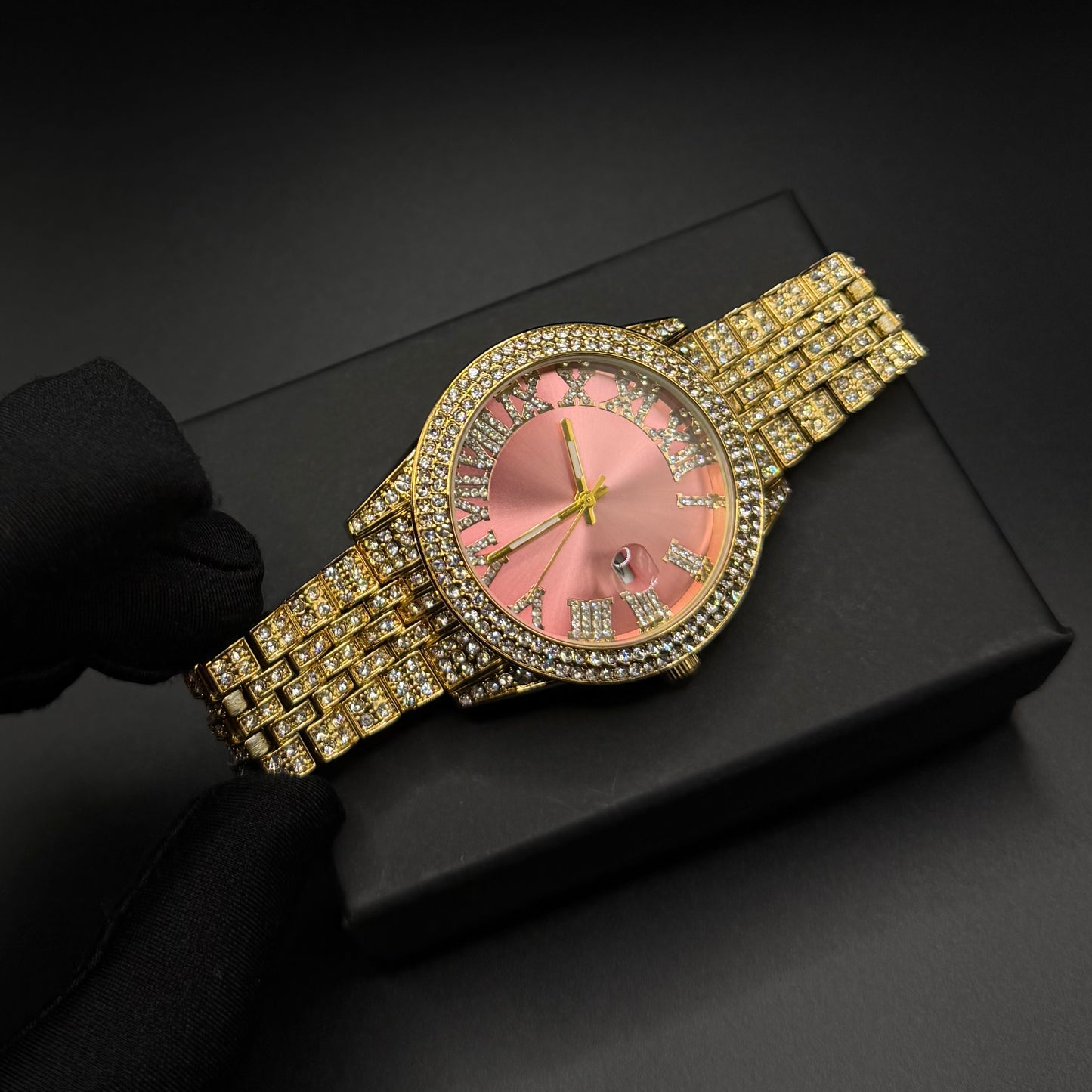 ICED OUT "REGINA" UHR - ICERAIN JEWELRY