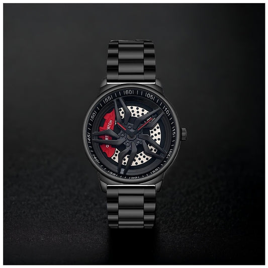 SPORT ROTIERENDE "SCATIZZI" FELGEN UHR - ICERAIN JEWELRY