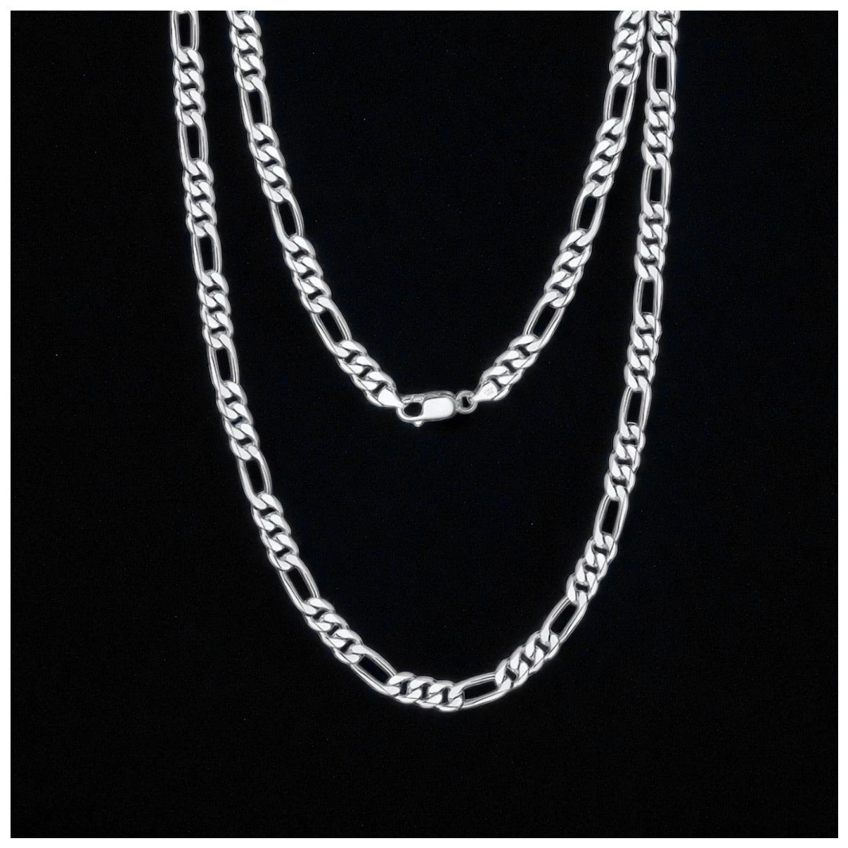 925S SILVER "FIGARO" KETTE [PREMIUM VERSION] - ICERAIN JEWELRY