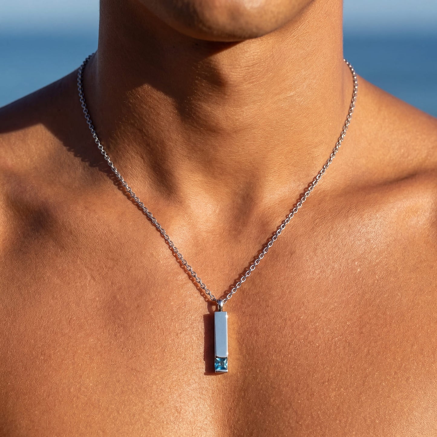 ICED OUT "BIRTHDAY STONE" KETTE - ICERAIN JEWELRY