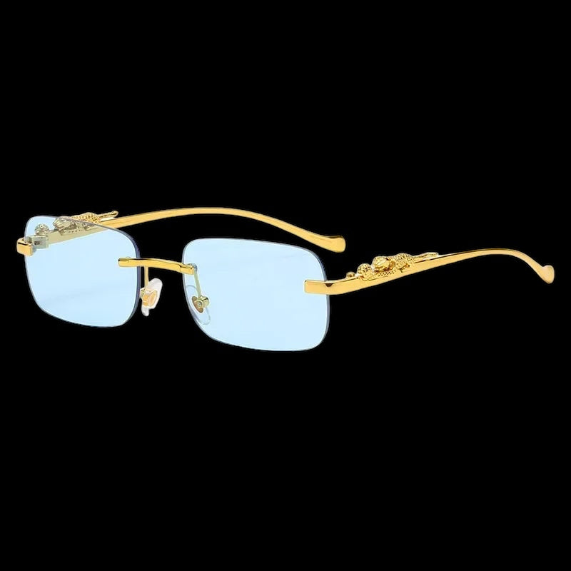 Luxus Edelstahl "Leopardo V2" Sonnenbrille