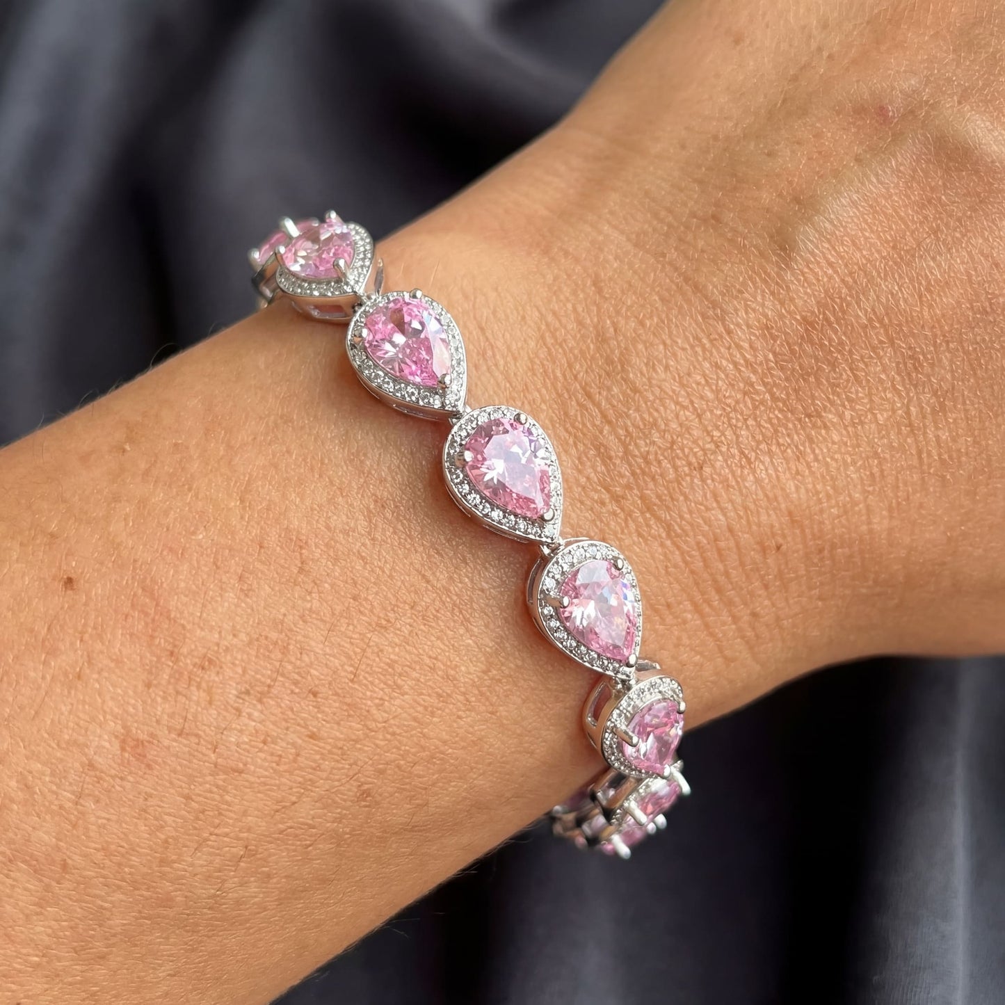 ICED OUT "CRYING TEAR" ARMBAND - ICERAIN JEWELRY