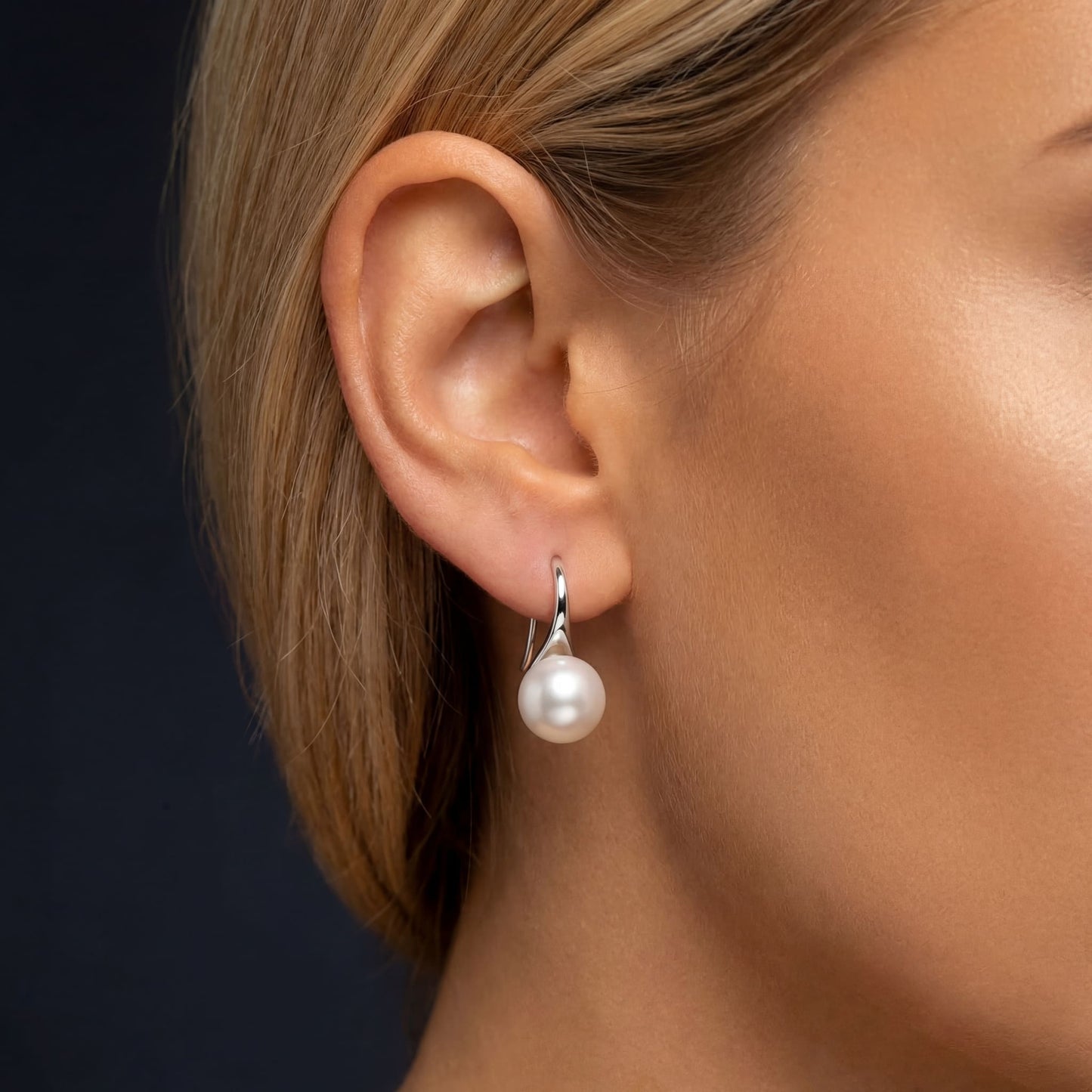925S SILVER "PEARL V2" OHRRINGE - ICERAIN JEWELRY