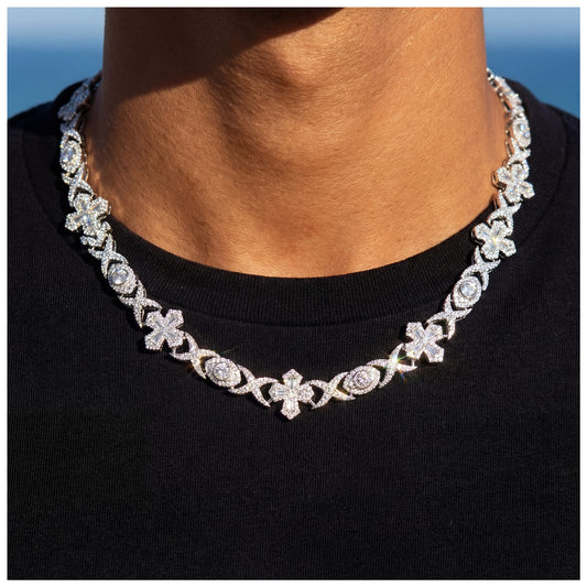 ICED OUT 10MM "COLLABO" KETTE - ICERAIN JEWELRY