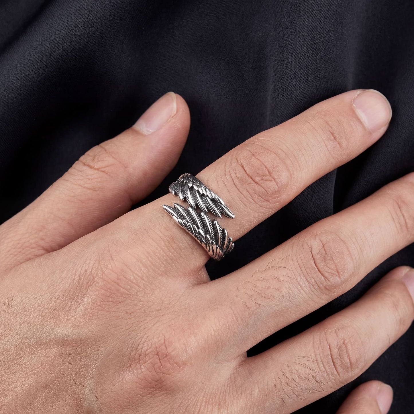 925S SILVER "ANGEL" RING - ICERAIN JEWELRY