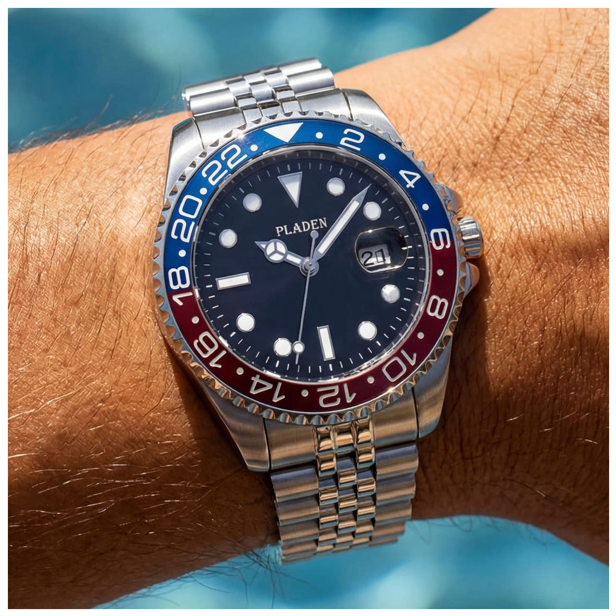 EDELSTAHL "ZONE" UHR - ICERAIN JEWELRY
