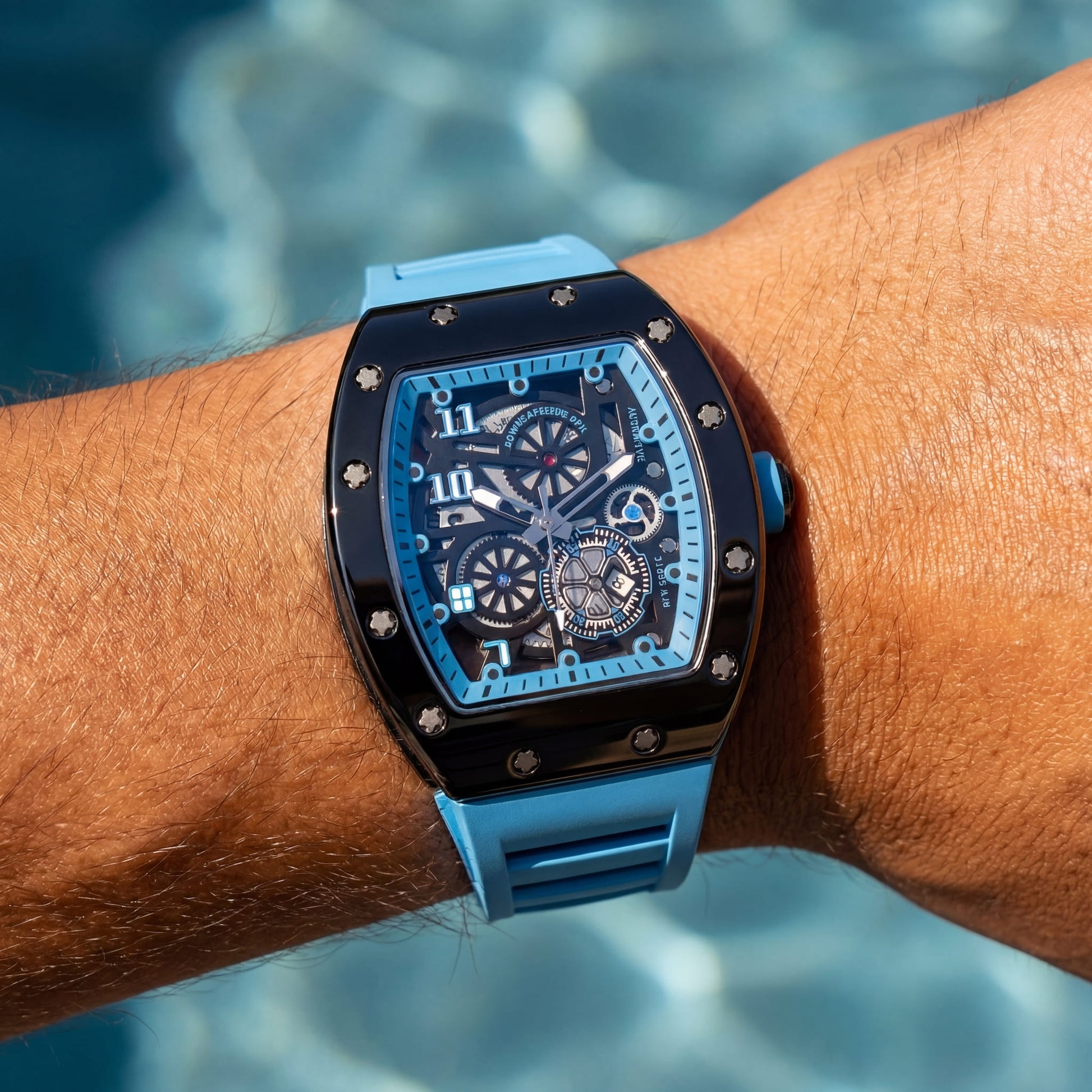 EDELSTAHL AUTOMATIK "WARRIOR" UHR - ICERAIN JEWELRY