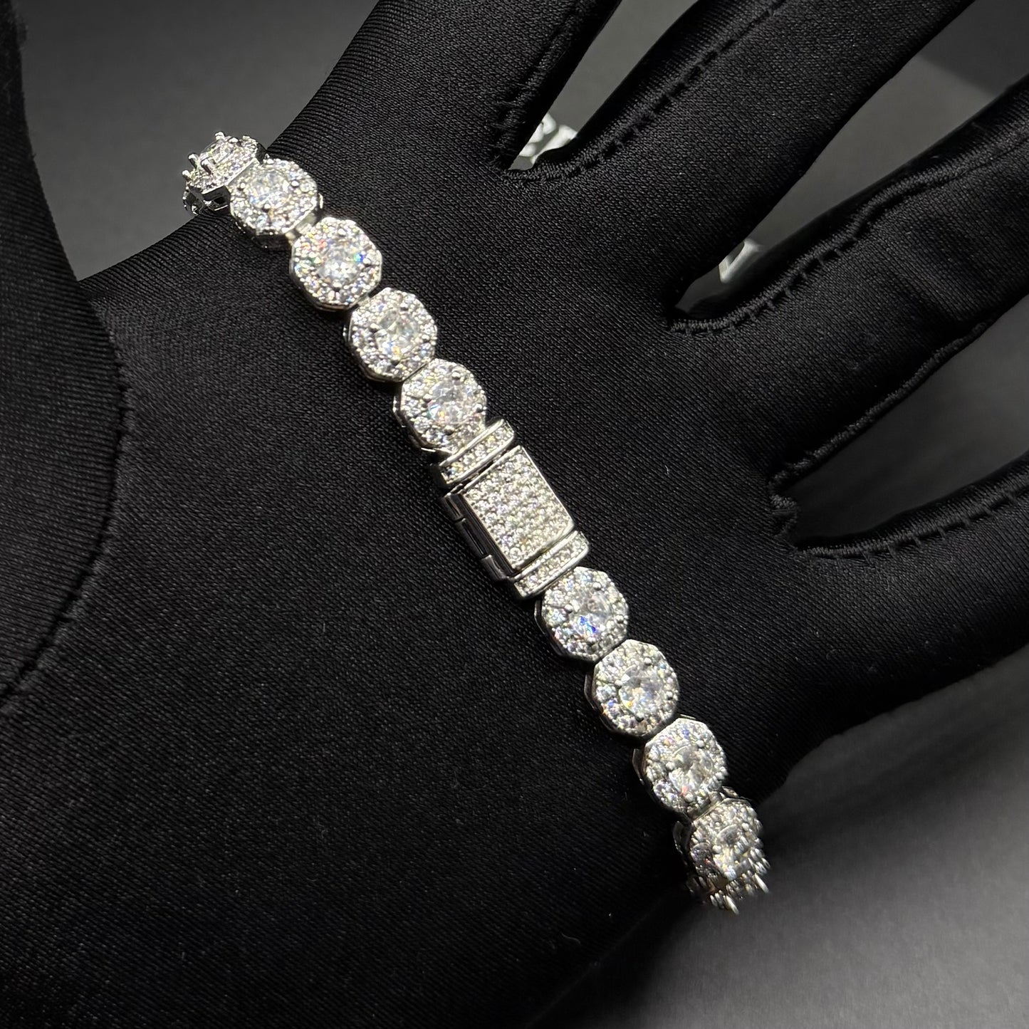 ICED OUT 8MM "CHARM" ARMBAND - ICERAIN JEWELRY