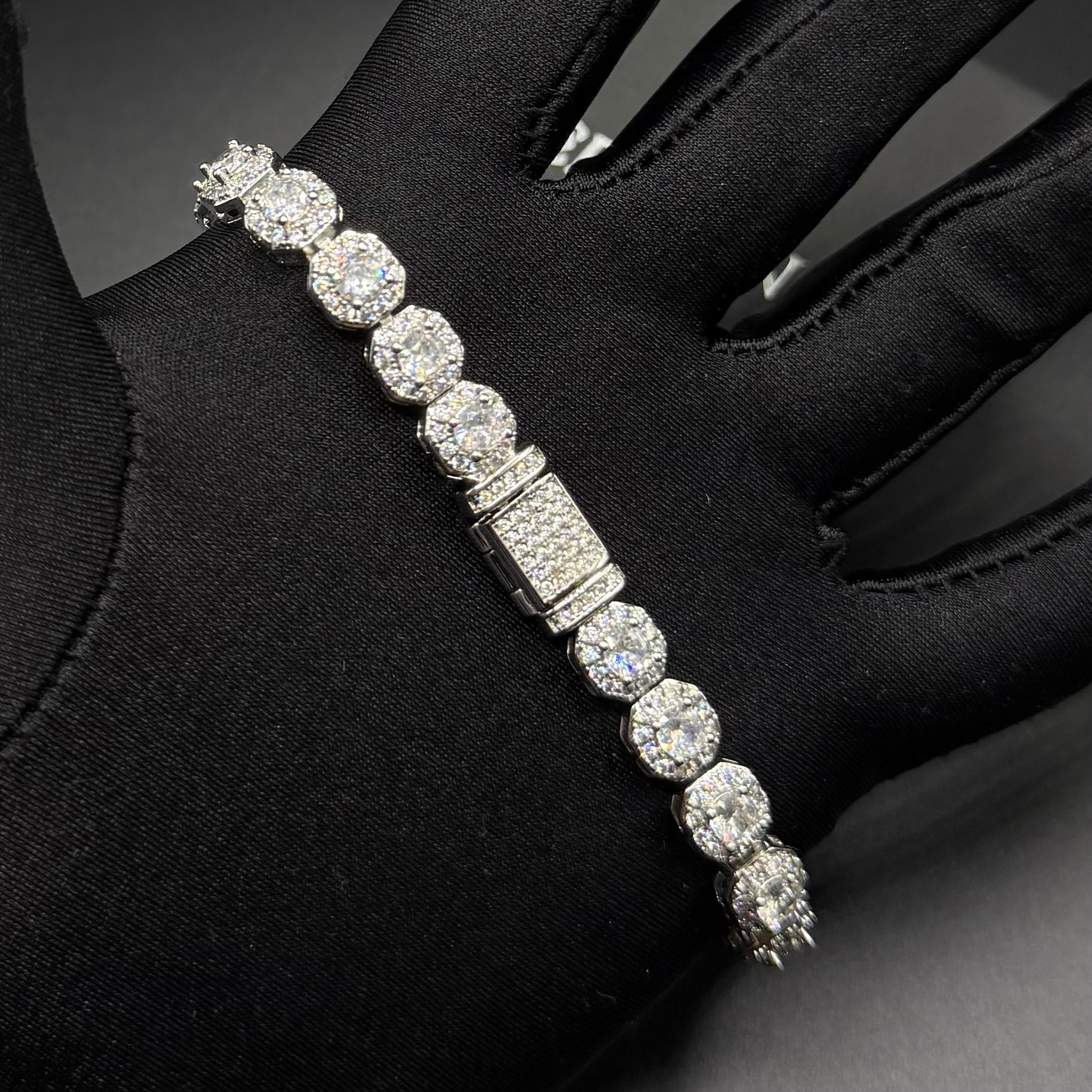 ICED OUT 8MM "CHARM" ARMBAND - ICERAIN JEWELRY