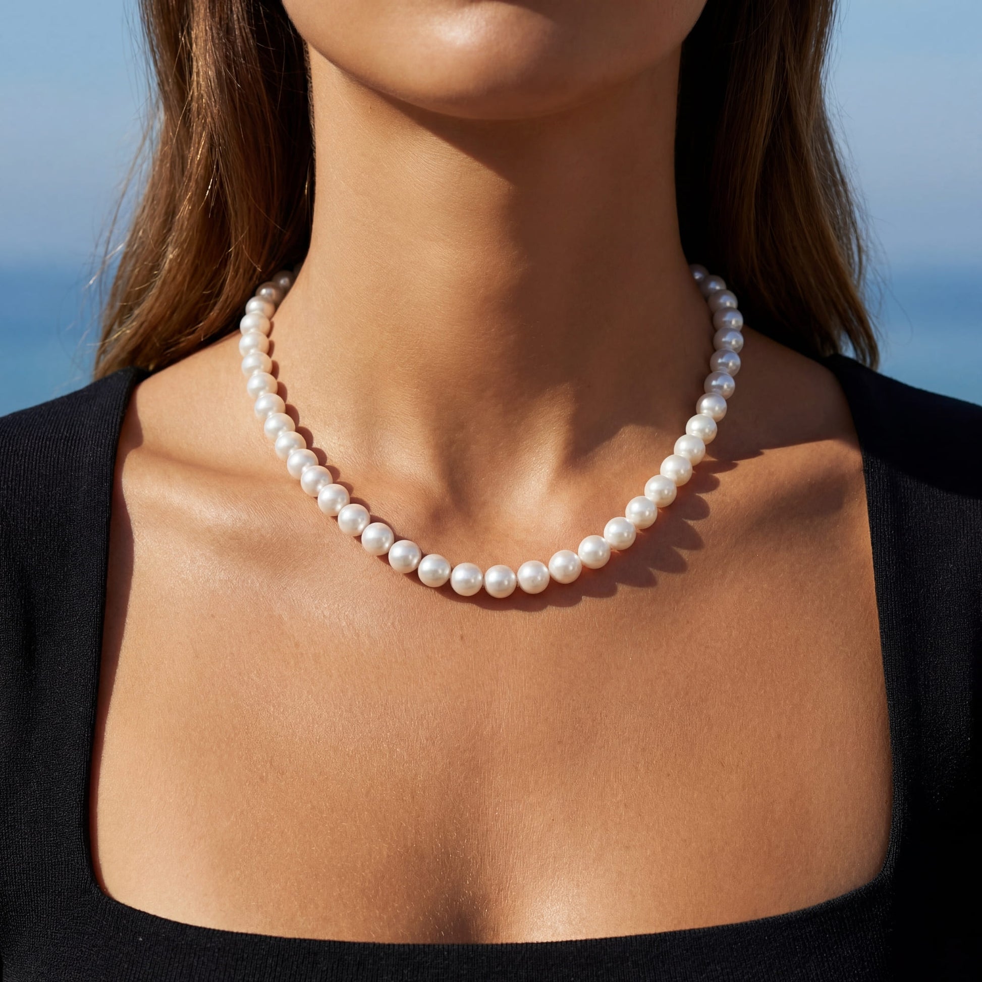 EDELSTAHL "PEARL" KETTE - ICERAIN JEWELRY