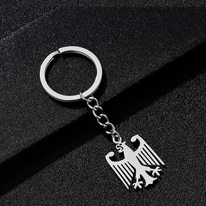EDELSTAHL "GERMANY V2" SCHLÜSSELANHÄNGER - ICERAIN JEWELRY
