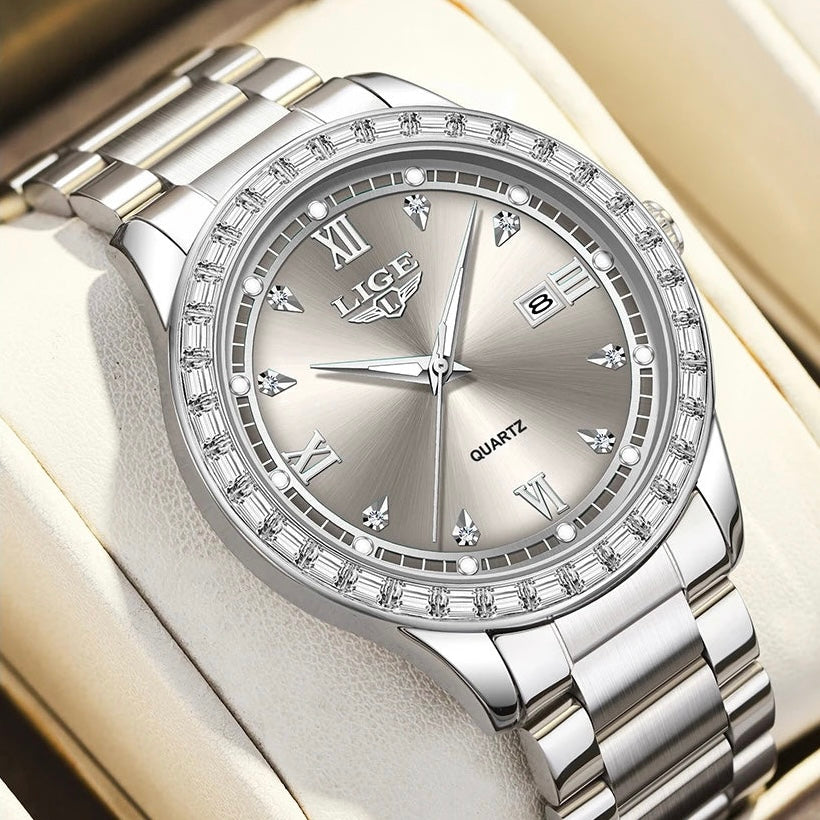 EDELSTAHL "ROYALITY" UHR - ICERAIN JEWELRY