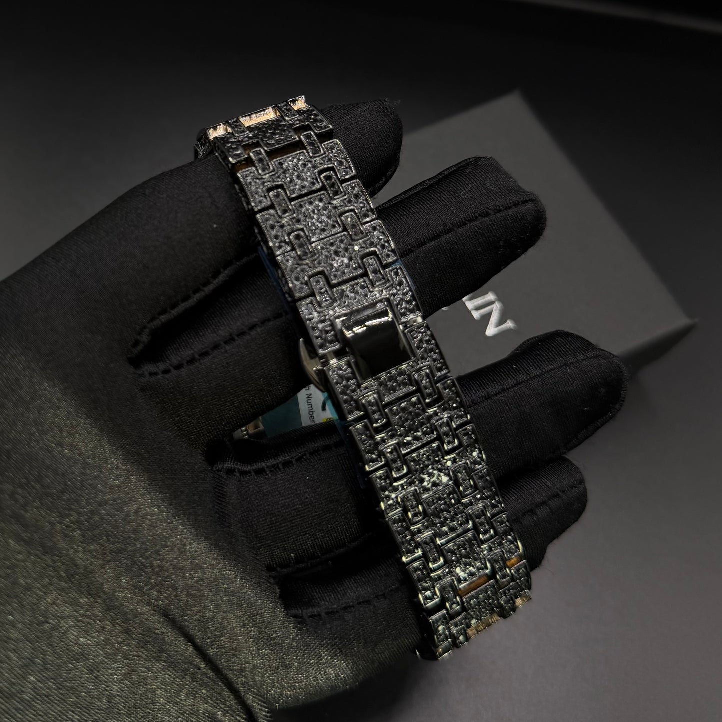 ICED OUT "APOSTEL" UHR - ICERAIN JEWELRY