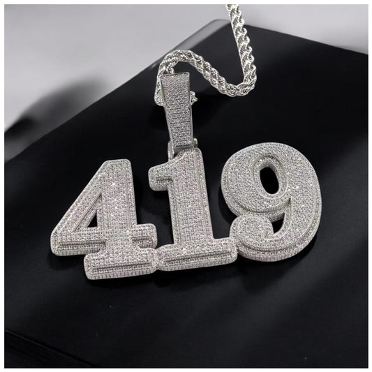 PERSONALISIERTE ICED OUT "FLEDYR" KETTE - ICERAIN JEWELRY