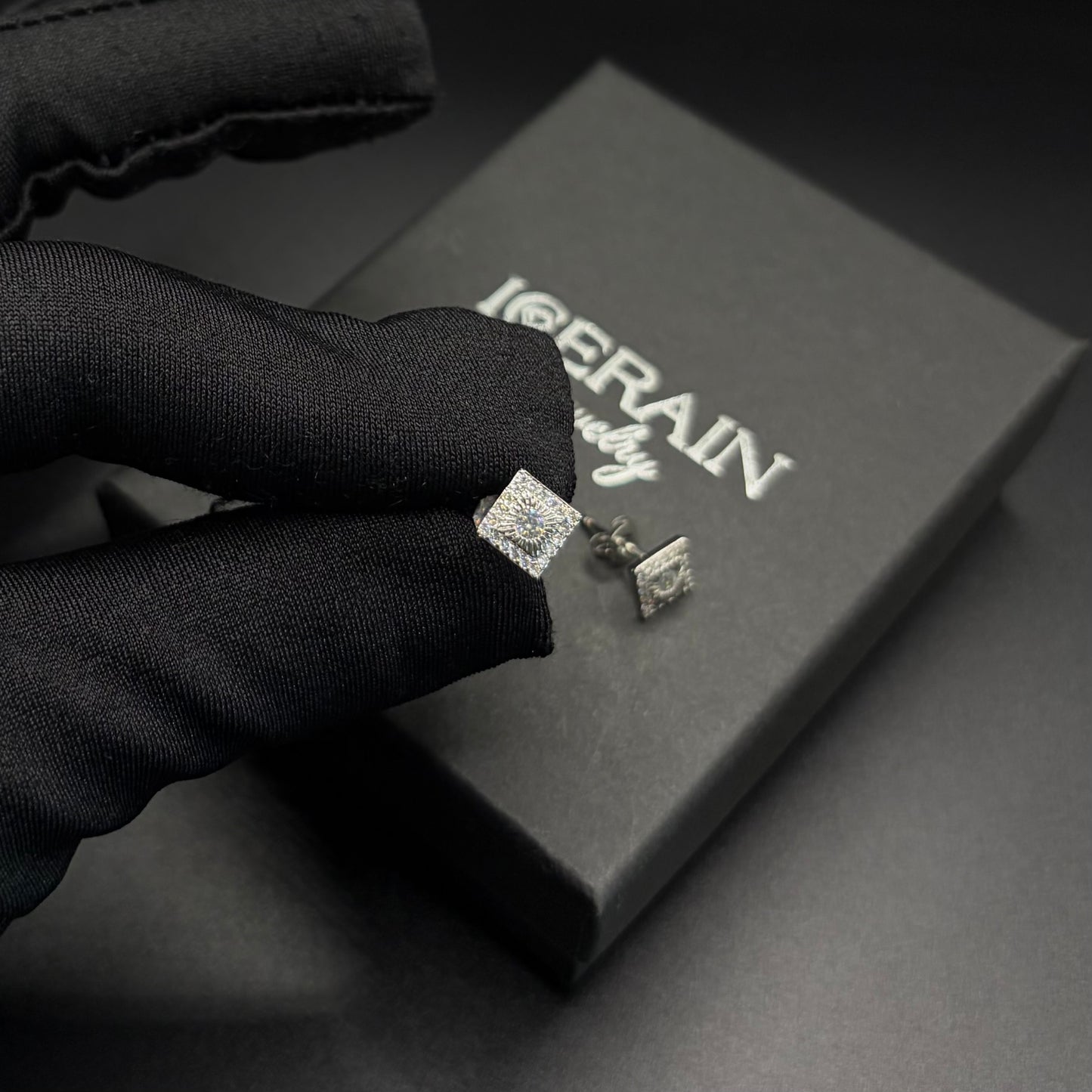 ICED OUT "SUNNY STEP" OHRRINGE - ICERAIN JEWELRY