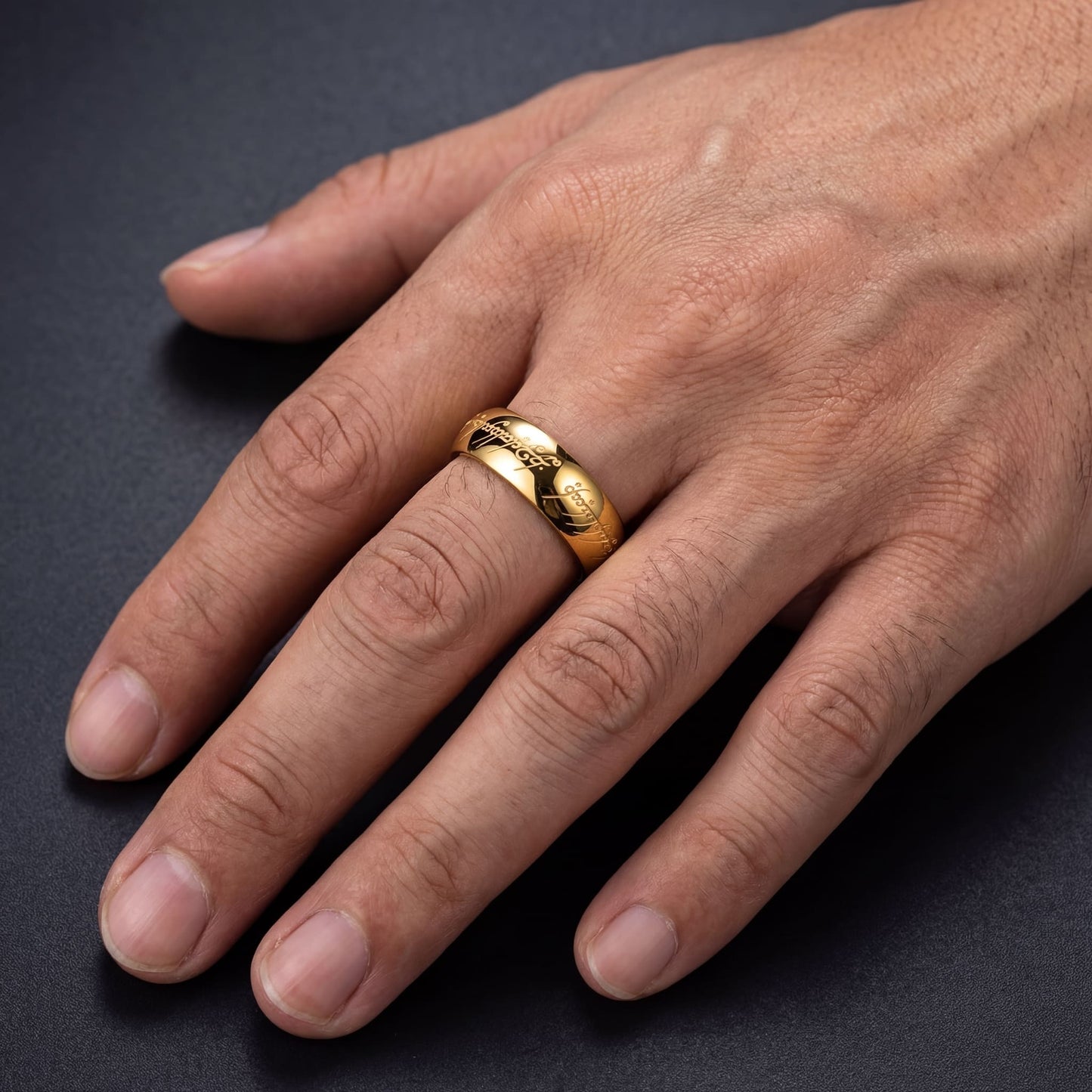 EDELSTAHL "VAKUUM" RING - ICERAIN JEWELRY