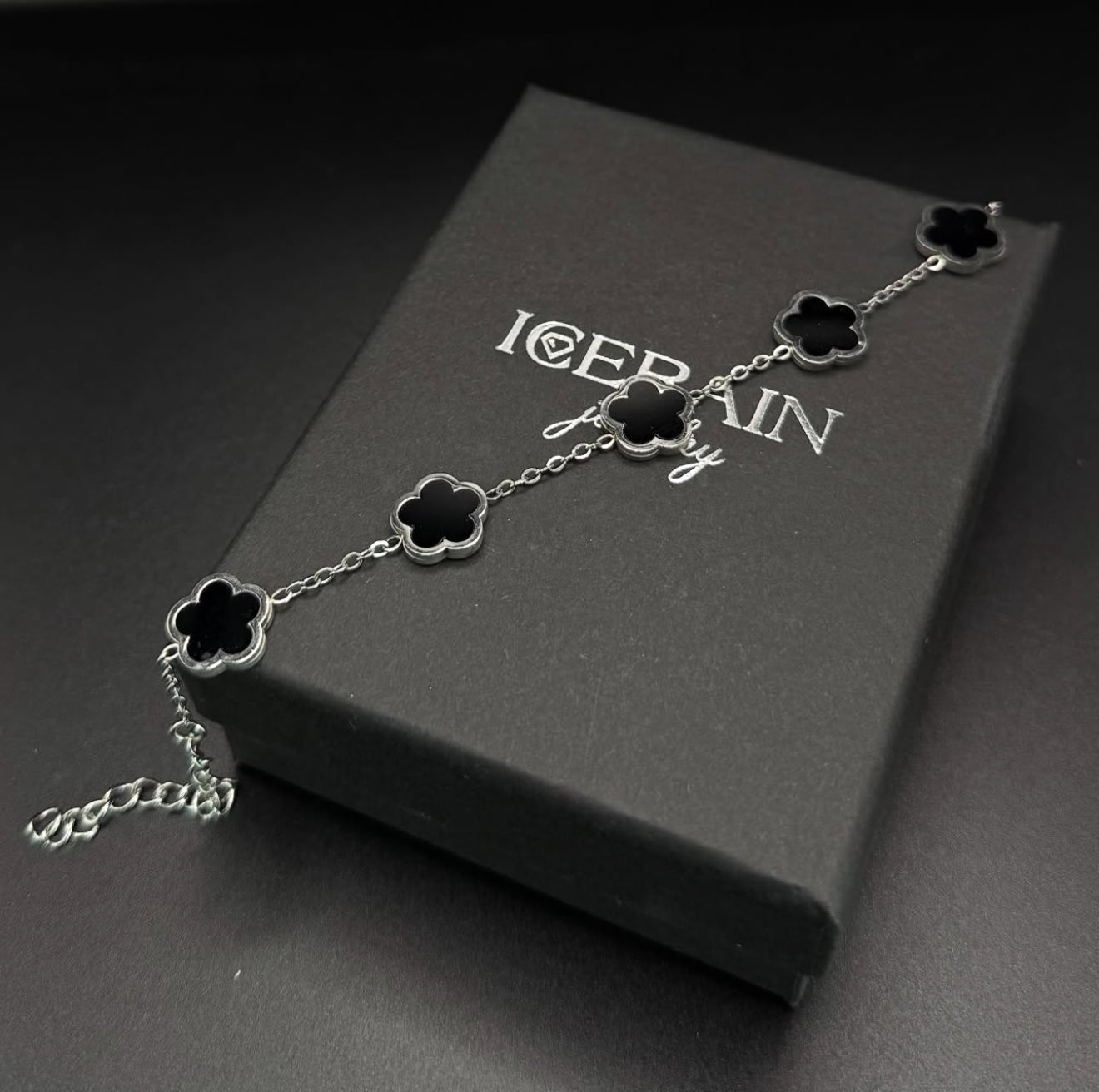EDELSTAHL "CLOVER" ARMBAND - ICERAIN JEWELRY