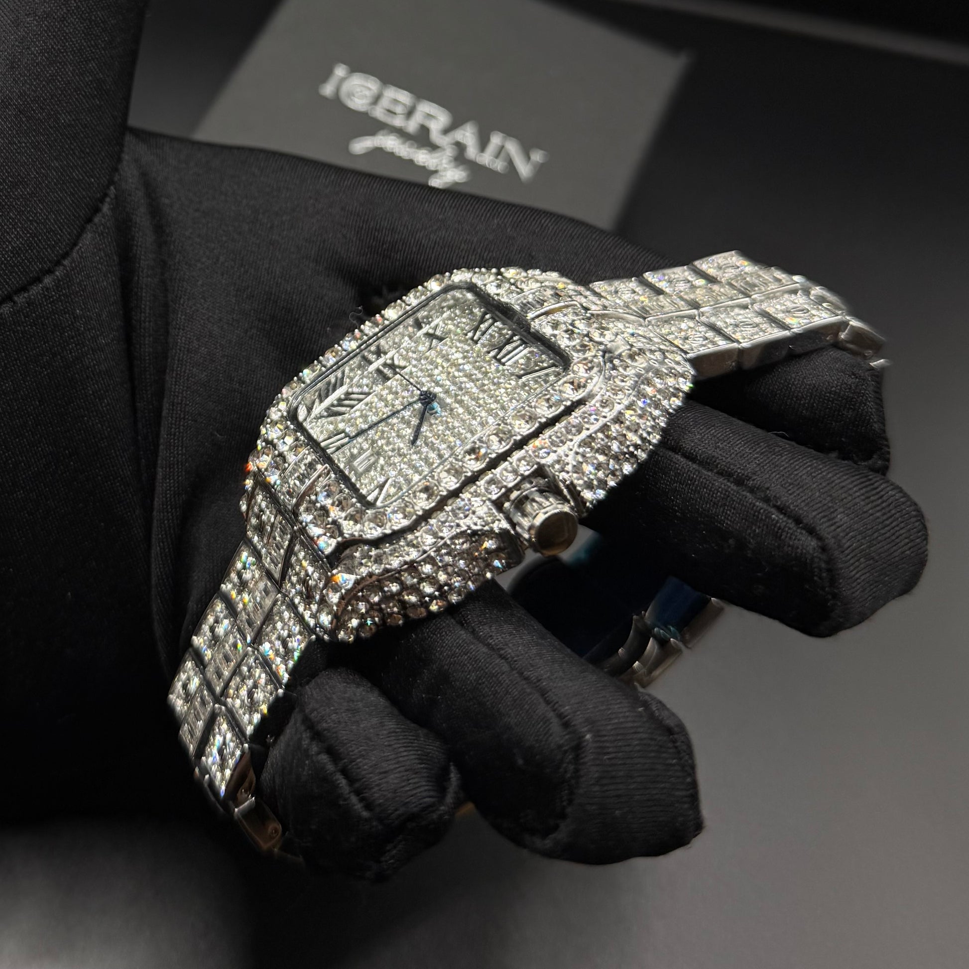ICED OUT "PIAZZA V5" UHR - ICERAIN JEWELRY