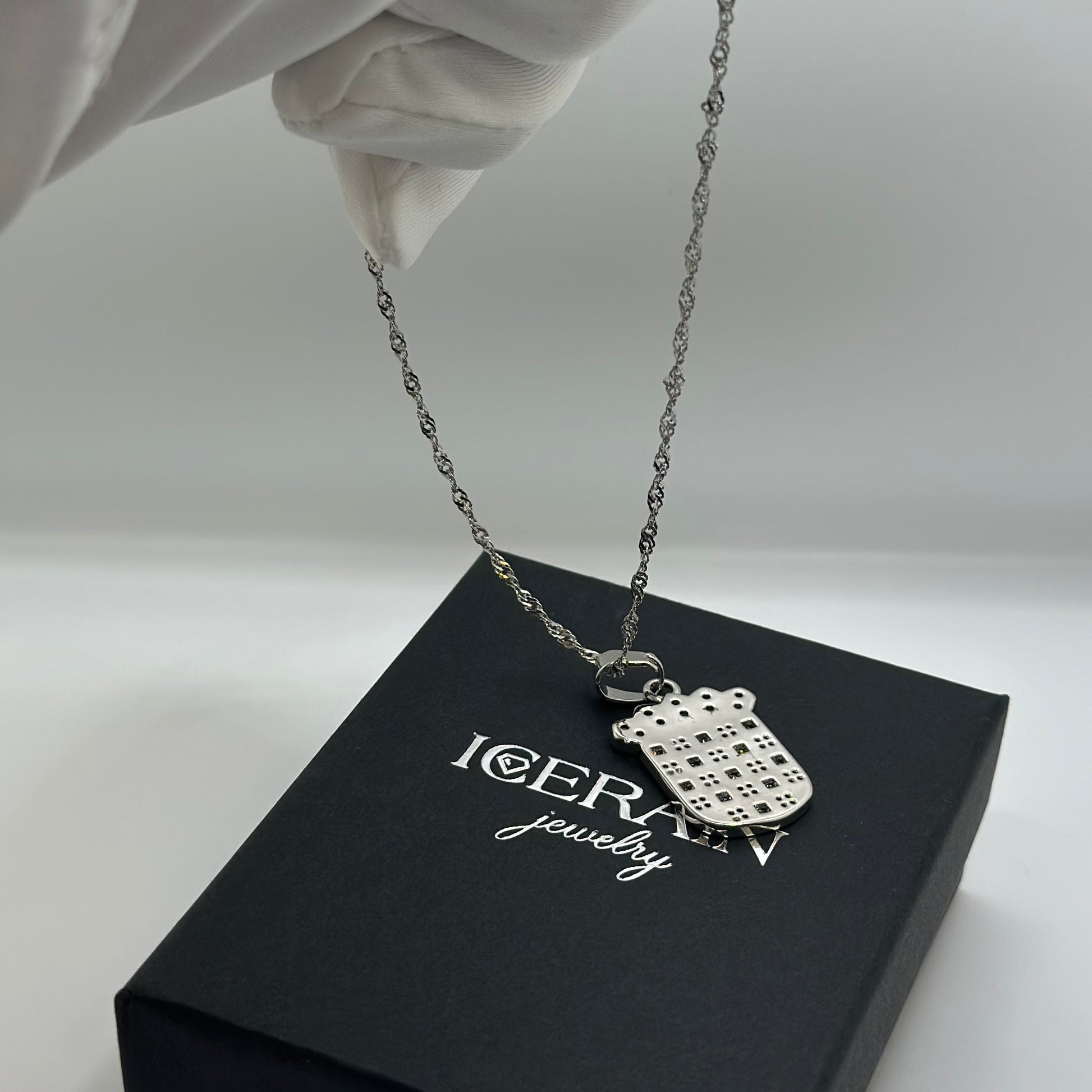 Luxus Iced Out "Croatia" Länderkette - ICERAIN JEWELRY