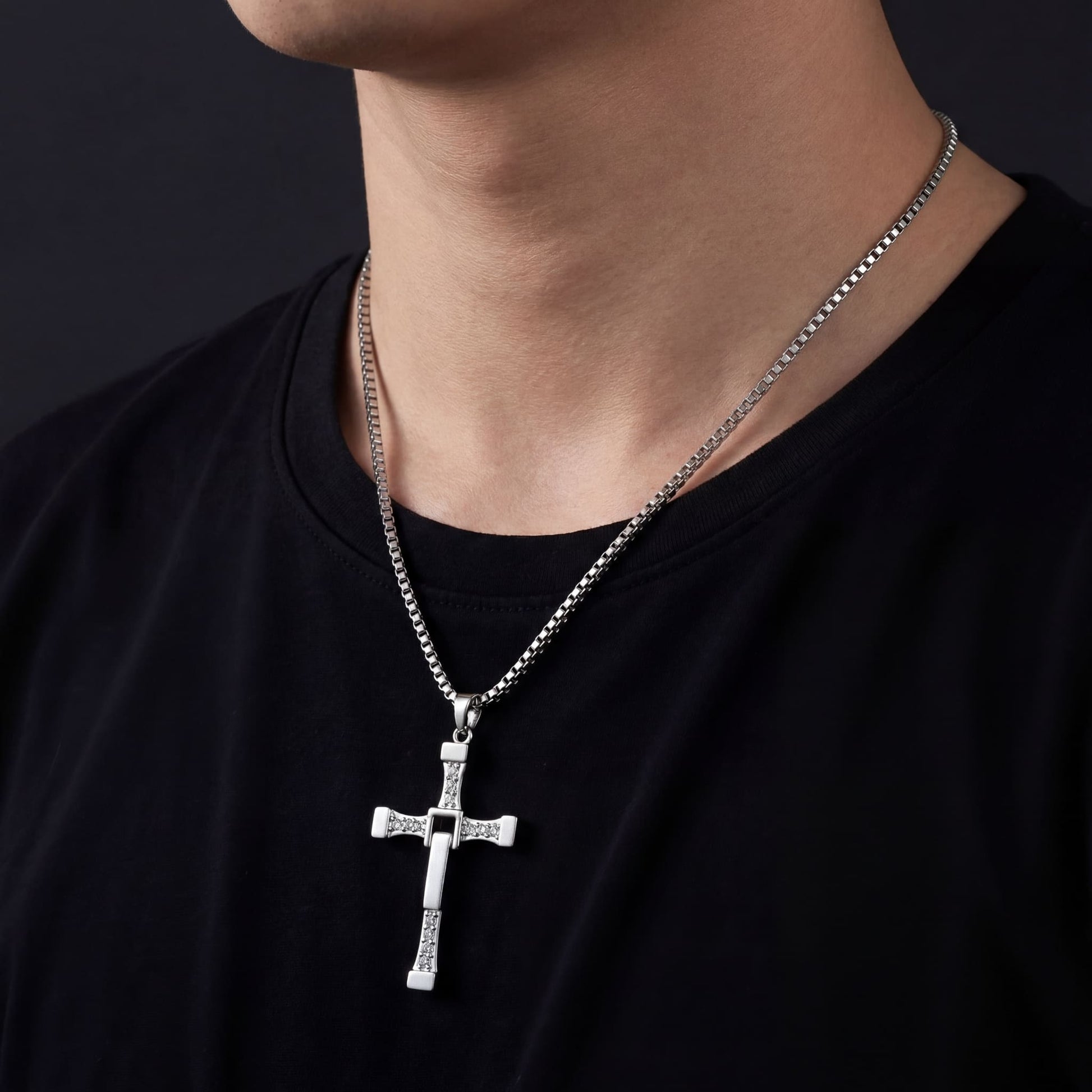 ICED OUT "TORETTO CROSS" KETTE - ICERAIN JEWELRY