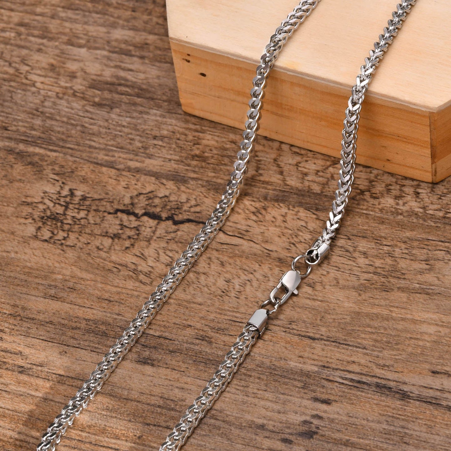 EDELSTAHL 3MM "FLACONI" KETTE - ICERAIN JEWELRY