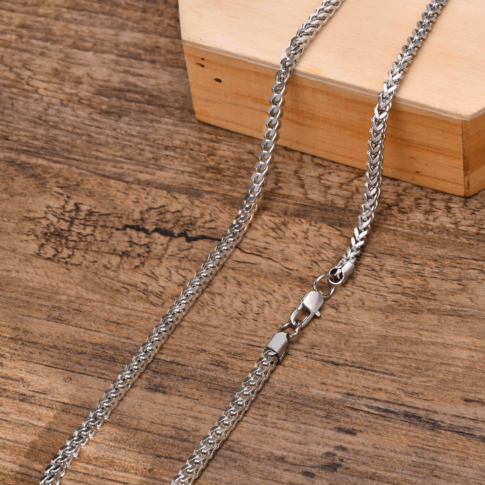 EDELSTAHL 3MM "FLACONI" KETTE - ICERAIN JEWELRY